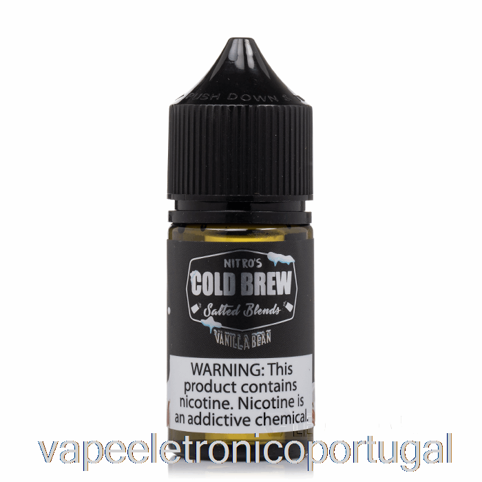Fava De Baunilha Vape Eletronico - Sais De Fermentação Fria Nitros - 30ml 45mg